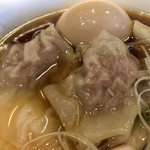 中華そば しば田 - 新たに加わったワンタン