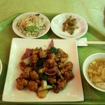 中国料理 養源郷 - 酢豚ランチ