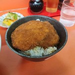 福竜軒 - セットのヒレカツ丼