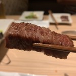 肉のひぐち直営焼肉 安福 - カイノミ厚切り　アップ