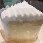 タリーズコーヒー - 北海道小麦と豆乳クリームのシフォンケーキ490円