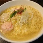 麺屋海神 - あら炊き塩らぁめん 大盛り
