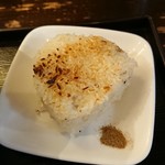 麺屋海神 - へしこ焼おにぎり