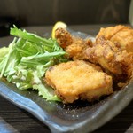 つかふき屋 - むね塩唐揚げ