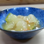 家庭料理 小川 - 冬瓜あんかけ