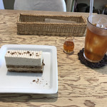 カフェカフェ - ケーキとアイスティー