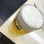 なかを酒店 - 一杯目のビールの頃は、まだ少し恥ずかしいのか遠慮がち（笑）