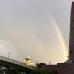 なかを酒店 - お店の外に出たら大きな虹が！
            まるで今の私の気分です(´ｰ｀)
