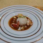 トゥ・ラ・ジョア - ついさっきまで生きていたブルーオマールのカレーライス