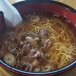 急行食堂 - とりもつラーメン