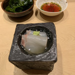 鮨 由う - 青森産 平目 煎り酒で