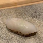 鮨 由う - 千葉県産新イカ 塩とすだち