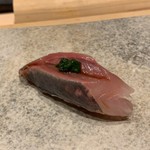 鮨 由う - 島根県産鯵 どんちっち あたりネギと