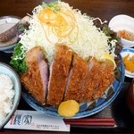 とんかつ 櫻家 - 極上ジャンボロースかつ定食