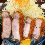 とんかつ 櫻家 - 極上ジャンボロースかつ定食
