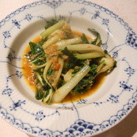ワキヤ 一笑美茶樓 - 上海蟹（ミソ）と野菜の炒め