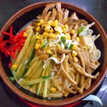 らーめん家 コトブキ - ゴマ冷しらーめん（大盛）