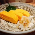 炭火焼鳥と水炊き 五郎一 - だし巻き玉子