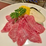 焼肉こぶた - 上カルビ(¥1,790)