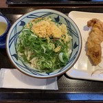 Marugame Seimen Saku Ten - 冷やしぶっかけとかしわ天ぷら