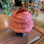 つばめ氷菓店 - 天津桃スパークリングエスプーマ