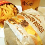 マクドナルド 梅田阪神店 - グランドキャニオンバーガーセット ￥７１０