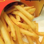 マクドナルド - セットのポテトＭとホット珈琲