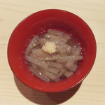 新ばし 星野 - 白ずいき吉野煮