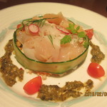 レストラン大宮 - カルパッチョ接写