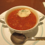 レストラン大宮 - ミネストローネ接写
