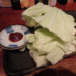 一八 - 山盛キャベツ￥350