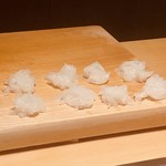 すが弥 - 障泥烏賊の削ぎ切り