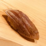 すが弥 - 春子鯛。昆布出汁漬け。旨味が爆発