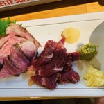 鶏専門店山鶏 - 肉盛り