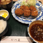 かつ楽 - おろしヒレカツ定食