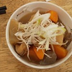 大衆イタ飯ツネキチ - 馬モツの煮込み