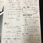 二代目 佐平次 - メニュー