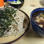 東郷 - つけ麺肉そば大盛！