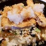 とんかつ葉月 - おろしかつ丼定食