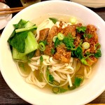 台湾火鍋Bar 華心 - 排骨麺(パーコーメン)