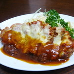 洋食の朝日 - 2012.1 ブタヘレチーズ焼き