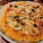 イタリア食堂TOKABO - ピザナポレターナ1050円