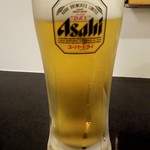 うまいもん酒場 魚鶏 - 生ビール