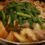 酒菜坊 橋蔵 - モツ鍋　ズームアップ