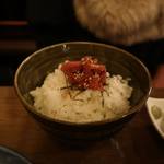 酒菜坊 橋蔵 - だし茶漬け＜梅＞