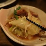 酒菜坊 橋蔵 - モツ鍋喰らう