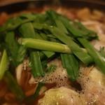 酒菜坊 橋蔵 - モツ鍋　ズームアップ