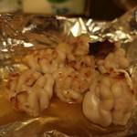 酒菜坊 橋蔵 - 焼白子ズームアップ