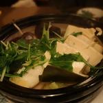 酒菜坊 橋蔵 - たらちり湯豆腐　ズームアップ