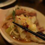 酒菜坊 橋蔵 - モツ鍋喰らう